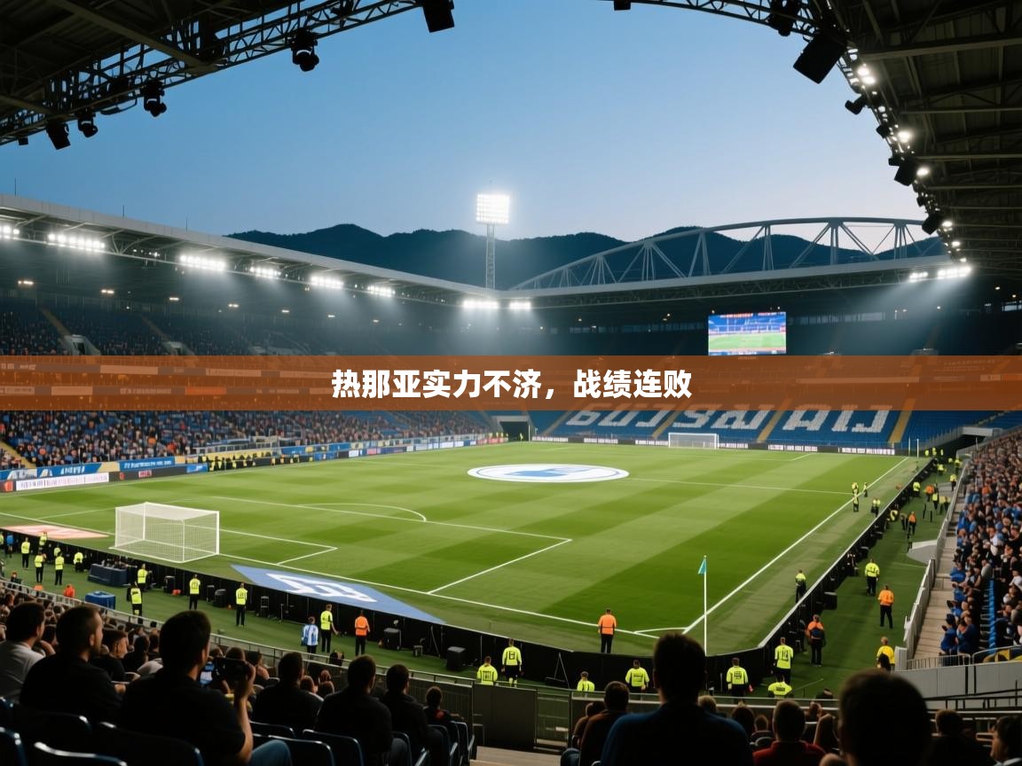 热那亚实力不济，战绩连败  第1张